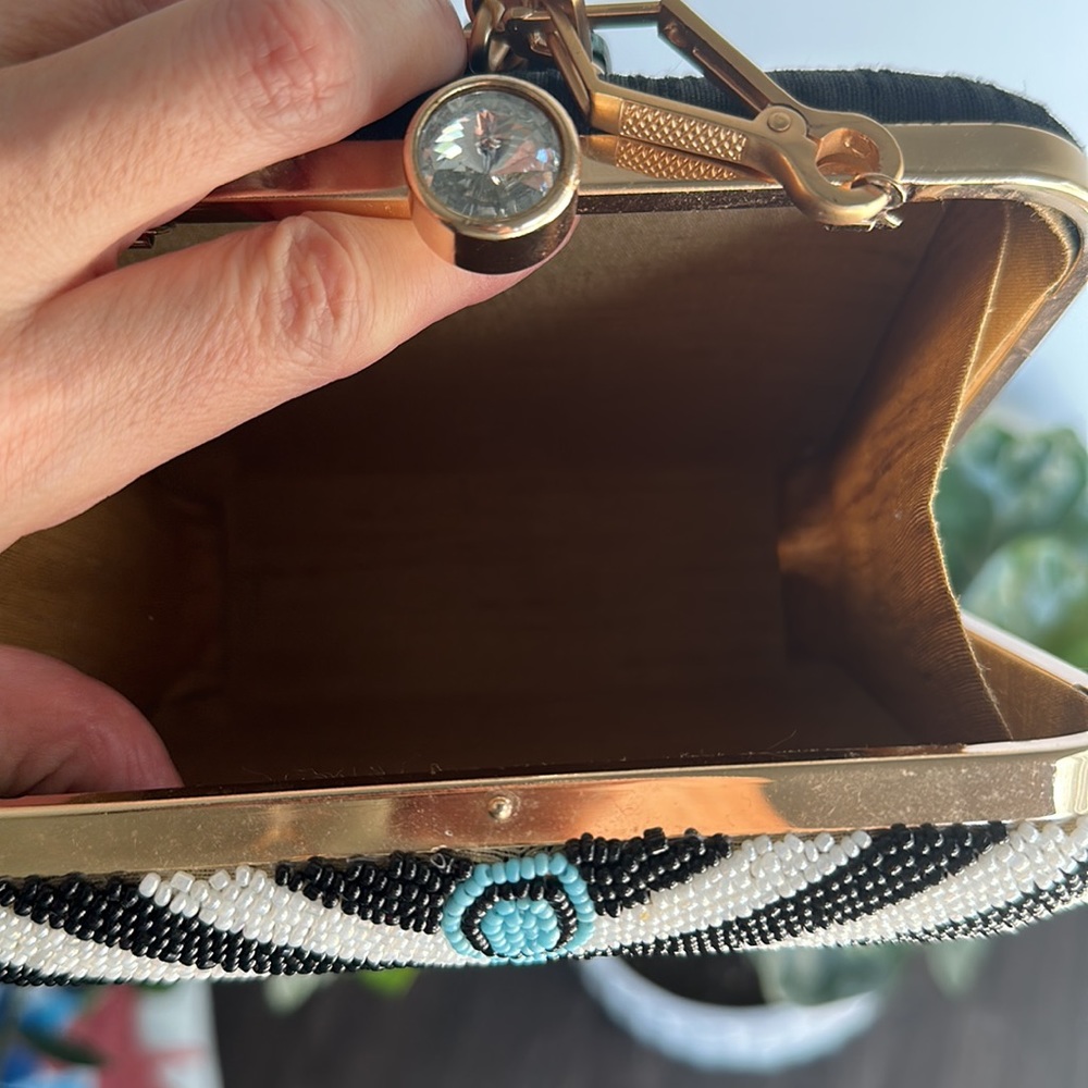 Evil eye hand beaded 🧿 bag - Picture 8 of 12